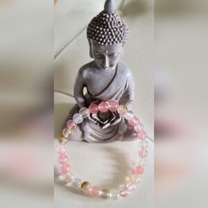 Watermelon Tourmaline bracelet